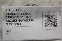 ADJUSTABLE CRANKCASE BOLT 41921-19F11 2002 SUZUKI HAYABUSA GSX1300R
