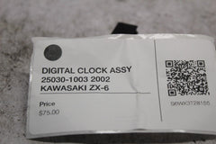 DIGITAL CLOCK ASSY 25030-1003 2002 KAWASAKI ZX-6