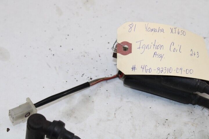 OEM Yamaha Motorcycle 1981 XJ650 Ignition Coil 2 & 3 4G0-82310-09-00