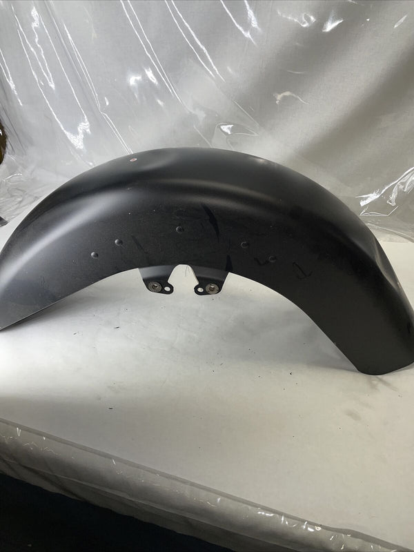 OEM Harley Davidson Front Fender Matte Black 49mm 2014+ Touring Models 58900009