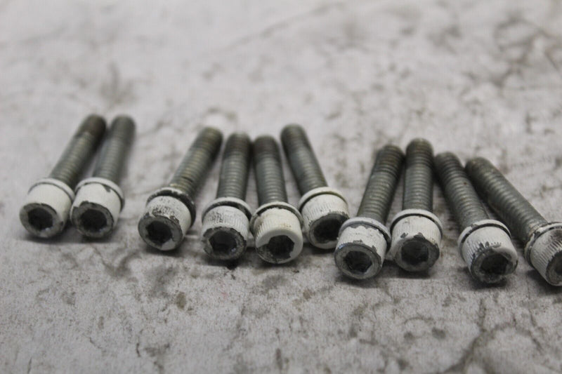 CAM COVER SCREW 10PCS WHITE 4740A HARLEY-DAVIDSON