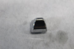 CHROME PTT SQ Switch Cap BUTTON HARLEY DAVIDSON