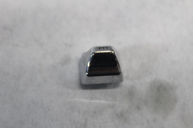 CHROME PTT SQ Switch Cap BUTTON HARLEY DAVIDSON