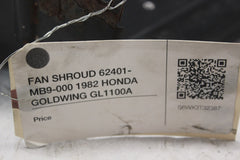 FAN SHROUD 62401-MB9-000 1982 HONDA GOLDWING GL1100A