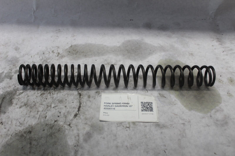 FORK SPRING 49MM HARLEY DAVIDSON 15