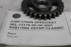 CAM CHAIN SPROCKET 5EL-12176-00-00 2001 XVS1100A VSTAR CLASSIC