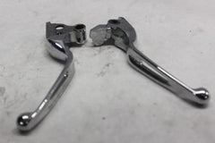 45080-08 SLOTTED CHROME CLUTCH BRAKE LEVER HARLEY DAVIDSON 42859-06