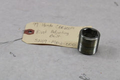 OEM Honda Motorcycle 1999 CBR600F4 Pivot Adjusting Bolt Left 52109-MBW-000