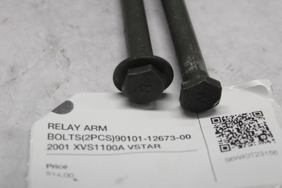RELAY ARM BOLT (2) 90101-12673-00 2001 XVS1100A VSTAR CLASSIC