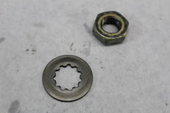 CLUTCH NUT 16MM 92210-1207, WASHER 92200-0027 2004 KAW KX250F