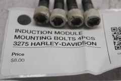 INDUCTION MODULE MOUNTING BOLTS 4PCS 3275 HARLEY-DAVIDSON