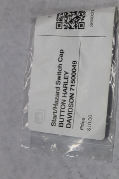 Start/Hazard Switch Cap BUTTON HARLEY DAVIDSON 71500049