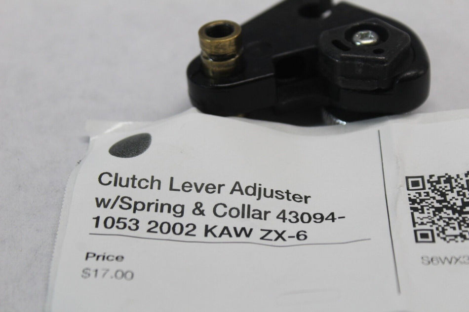 Clutch Lever Adjuster w/Spring & Collar 43094-1053 2002 KAW ZX-6