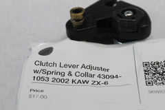 Clutch Lever Adjuster w/Spring & Collar 43094-1053 2002 KAW ZX-6