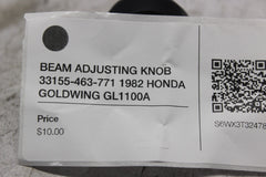 BEAM ADJUSTING KNOB 33155-463-771 1982 HONDA GOLDWING GL1100A