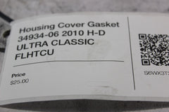 Housing Cover Gasket 34934-06 2010 H-D ULTRA CLASSIC FLHTCU