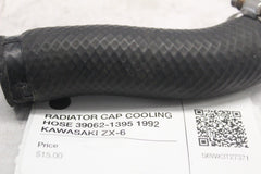 RADIATOR CAP COOLING HOSE 39062-1395 1992 KAWASAKI ZX-6