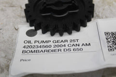 OIL PUMP GEAR 25T 420234560 2004 CAN AM BOMBARDIER DS 650