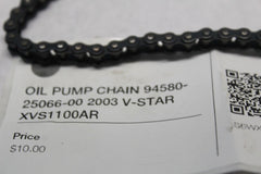 OIL PUMP CHAIN 94580-25066-00 2003 V-STAR XVS1100AR