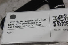 LEFT REAR ENGINE HANGER BRACKET 50352-463-000 1982 GOLDWING GL1100A