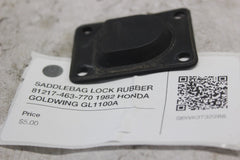 SADDLEBAG LOCK RUBBER 81217-463-770 1982 HONDA GOLDWING GL1100A