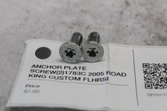 ANCHOR PLATE SCREW (2) 1783C 2005 ROAD KING CUSTOM FLHRSI