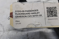 51510-09 PASSENGER FLOORBOARD HARLEY DAVIDSON CVO 50701-04