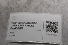 76001026 SADDLEBAG GRILL LEFT HARLEY DAVIDSON