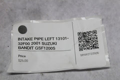 INTAKE PIPE LEFT 13101-32F00 2001 SUZUKI BANDIT GSF1200S