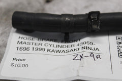 HOSE-BRAKE, FRONT MASTER CYLINDER 43059-1696 1999 KAWASAKI NINJA ZX-9R