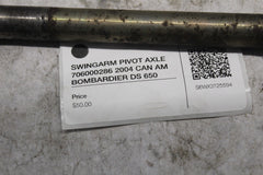 SWINGARM PIVOT AXLE 706000286 2004 CAN AM BOMBARDIER DS 650