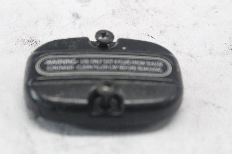 Rear Master Cylinder Cover Black 42937-08 2008 H-D ELECTRAGLIDE FLHT