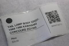 TAIL LAMP BODY 23027-1069 1986 KAWASAKI CONCOURS ZG1000