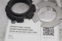 UPPER FORK COVER GASKET&WASHER 5BN-23163-00-00 2001 XVS1100A VSTAR CLASSIC