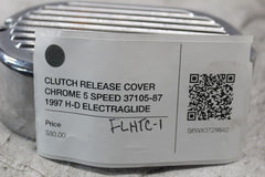 CLUTCH RELEASE COVER CHROME 5 SPEED 37105-87 1997 H-D ELECTRAGLIDE FLHTC-I