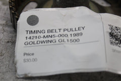 TIMING BELT PULLEY 14210-MN5-000 1989 GOLDWING GL1500