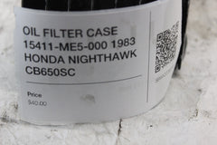 OIL FILTER CASE 15411-ME5-000 1983 HONDA NIGHTHAWK CB650SC