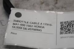 THROTTLE CABLE A 17910-MA1-000 1982 HONDA GL500I SILVERWING