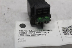 Starter Magnetic Switch 35850-MR5-007 1997 HONDA CBR600F3