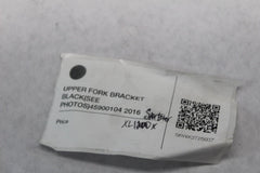 UPPER FORK BRACKET BLACK (SEE PHOTOS) 45900104 2016 SPORTSTER XL1200X