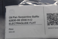 Oil Pan Serpentine Baffle 62830-99 2008 H-D ELECTRAGLIDE FLHT