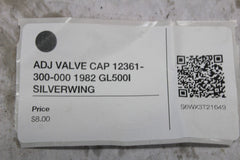 ADJ VALVE CAP 12361-300-000 1982 GL500I SILVERWING