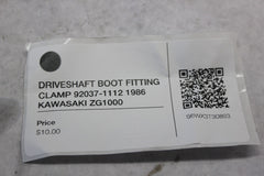 DRIVESHAFT BOOT FITTING CLAMP 92037-1112 1986 KAWASAKI ZG1000