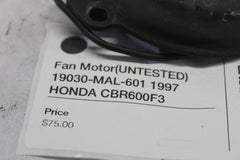 Fan Motor (UNTESTED) 19030-MAL-601 1997 HONDA CBR600F3