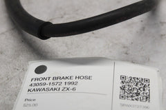 FRONT BRAKE HOSE 43059-1572 1992 KAWASAKI ZX-6