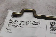 SEAT LOCK BAR 77232-MM5-770  1988 HONDA CBR1000F