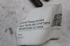 Internal Thread Screws (2) 16478-85 (3 3/16”) 2016 SPORTSTER XL1200X