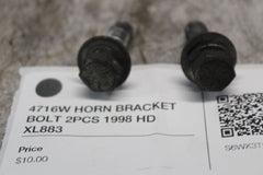 4716W HORN BRACKET BOLT 2PCS 1998 HD XL883