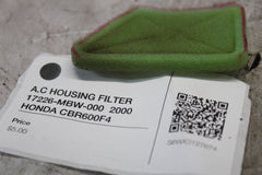 A.C HOUSING FILTER 17226-MBW-000  2000 HONDA CBR600F4