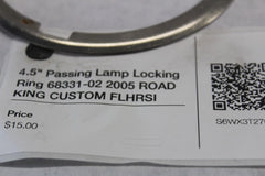 4.5" Passing Lamp Locking Ring 68331-02 2005 ROAD KING CUSTOM FLHRSI